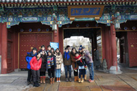13 students of Higher Diploma in Chinese studied for a semester at Peking University last year